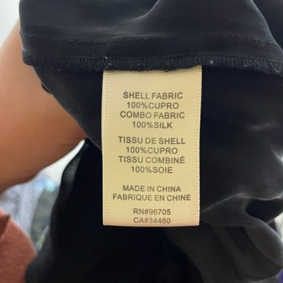 Rebecca Taylor Black Silk Sleeveless Jumpsuit size 2 - Picture 8 of 8